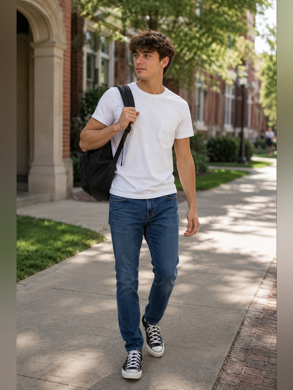 Levi's 502 Taper Fit Medium Wash Jeans Modern Classic Casual Men's 33 x 34